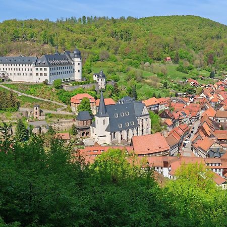 הוילה Stolberg i. Harz Ferienhaus Fachwerk 99 מראה חיצוני תמונה