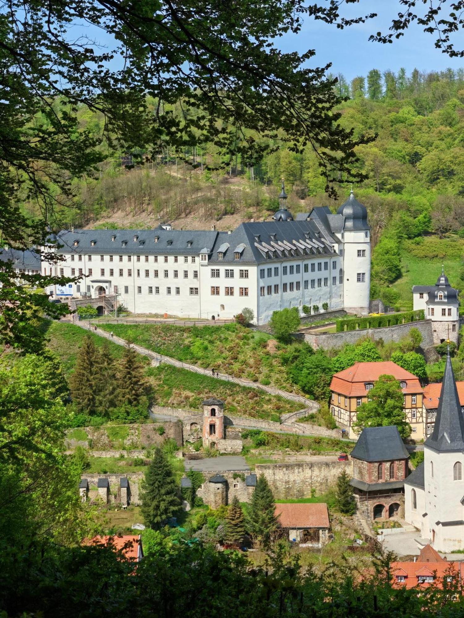 הוילה Stolberg i. Harz Ferienhaus Fachwerk 99 מראה חיצוני תמונה